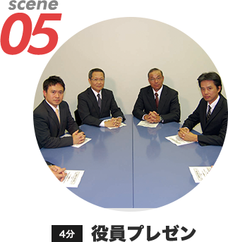 SCENE05役員プレゼン